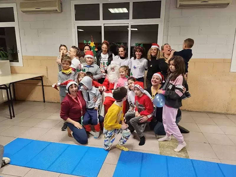 Visita de Papá Noel