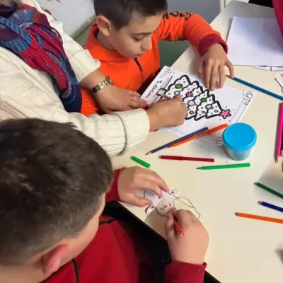 Extraescolar de nadal per a nens