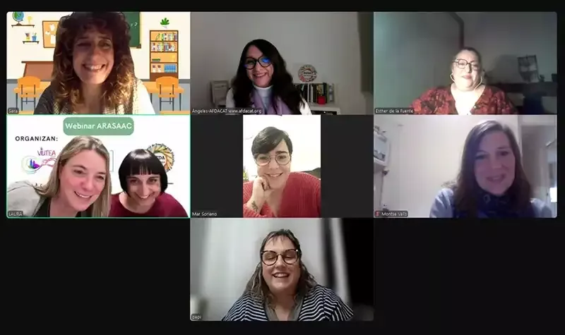 ARASAAC videoconferencia